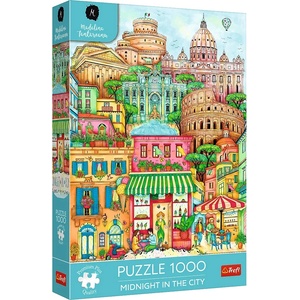 Trefl Пъзел Trefl от 1000 части - Полунощ в Рим (12072)