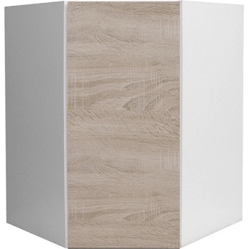 Шкаф горен ъглов Line дъб сонома