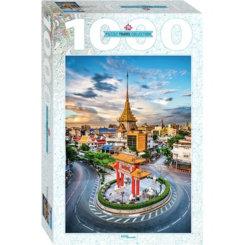 Step Puzzle - Puzzle Chinatown in Bangkok, Thailand - 1 000 piese