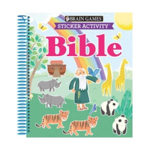 Brain Games - Sticker Activity: Bible (for Kids Ages 3-6) | Little Grasshopper Books, Brain Games (ISBN: 9781645587279)