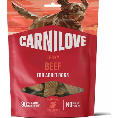 Carnilove Dog Jerky Hovězí filet pamlsek 100 g