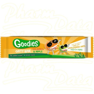 Goodies ovesná tyčinka mandarinka a jablko 23 g