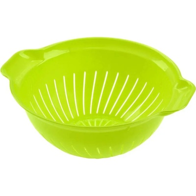 Plastový cedník s uchy HEIDRUN 26cm MODRÝ