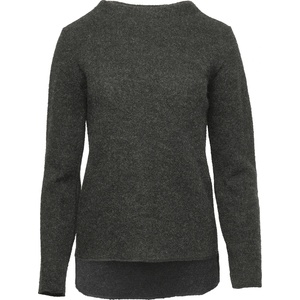Reiff Дамски вълнен пуловер Reiff Women's Krepp-Pulli Frieda Wool jumper - Anthracite - размер XS (105-2619-0111)