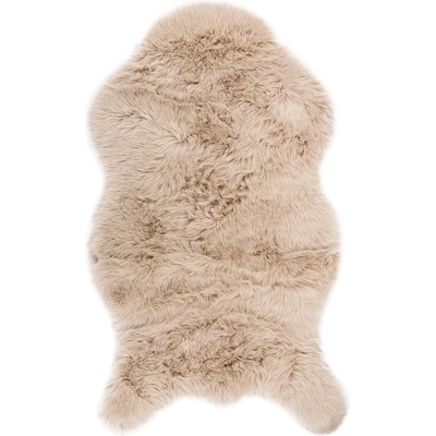 Tiseco Home Studio Бежова изкуствена кожа Овча кожа, 80 x 150 cm - Tiseco Home Studio (3280NATURAL)