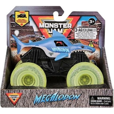 Monster Jam Auto Truck Megalodon Light Up Wheels 1:43