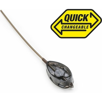 Mivardi Krmítko Method Feeder QMR Flat L dlhé - 30g