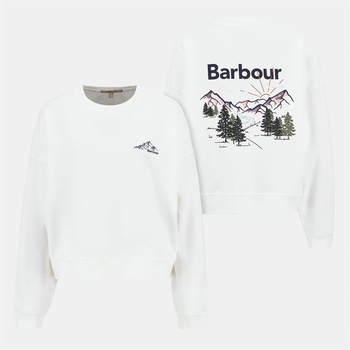 Barbour Блуза Barbour Harper Sweatshirt - Cloud
