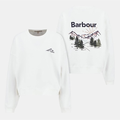 Barbour Блуза Barbour Harper Sweatshirt - Cloud