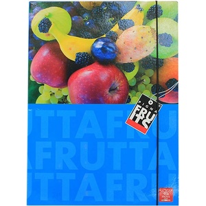  Папка картон с ластик Pigna Fruits HD (1303308)