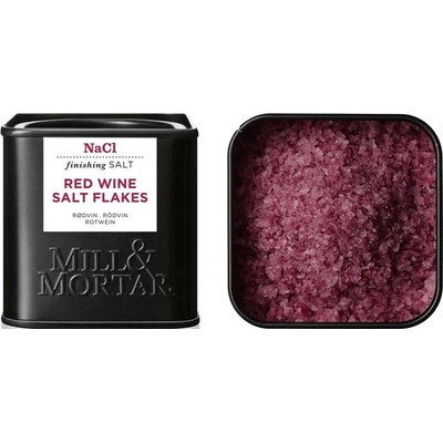 Mill & Mortar Soľ s červeným vínom 80 g
