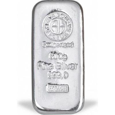 Argor-Heraeus strieborná tehlička 500g
