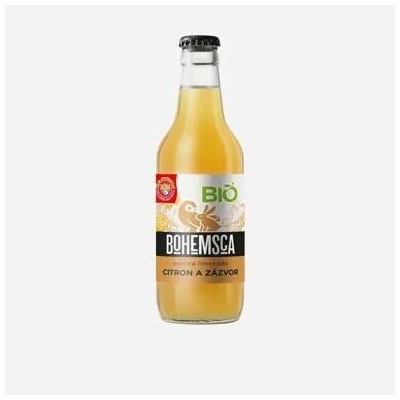 Bohemsca Zahradní limonáda citrón a zázvor BIO 12 x 330 ml