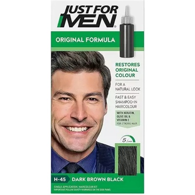JUST FOR MEN ODSIWIACZ PRO MUŽE TMAVĚ HNĚDÝ