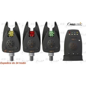 Prologic Sada Hlásičů Fulcrum RMX Pro Bite Alarm Presentation Multi Colour 3+1