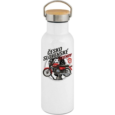 123TRIKO termoska ČZ 175 487, v3, Československé Legendy 500 ml motorka