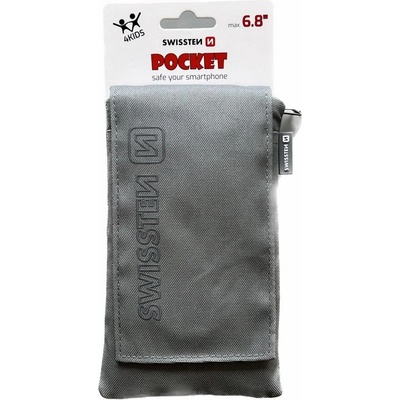 Pouzdro SWISSTEN POCKET 6,8" ŠEDÉ – Zboží Živě