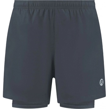 Rogelli Volné běžecké šortky 2v1 ESSENTIAL šedé