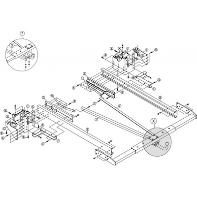 Tažné zařízení pro obytné vozy Citroen Jumper / Fiat Ducato / Peugeot Boxer 230/244 94-06 | Zboží Auto