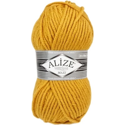 Alize Superlana Maxi 02 horčicová