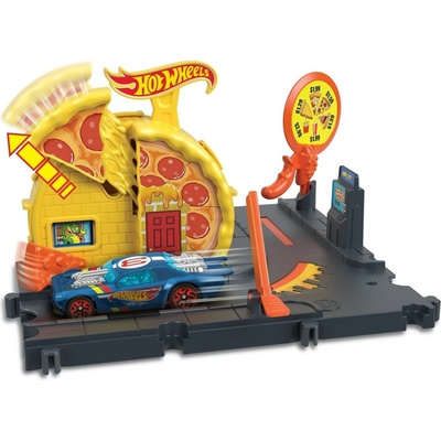 Mattel Hot Wheels MATTEL City Zábava ve městě herní set s autíčkem 2 druhy