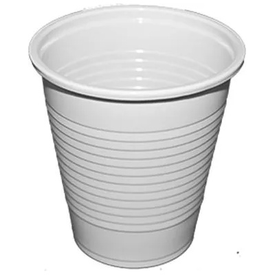 Пластмасова чаша, 1, 6 dl, 100 бр. , бяла 160_EU/60756/LB160E (160_EU/60756/LB160E)