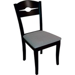 Bogdan Furniture Europe Трапезен стол Мебели Богдан модел 46-BM Manfred венге, размери: 42/55/90 см, материал: масив бук / дамаска