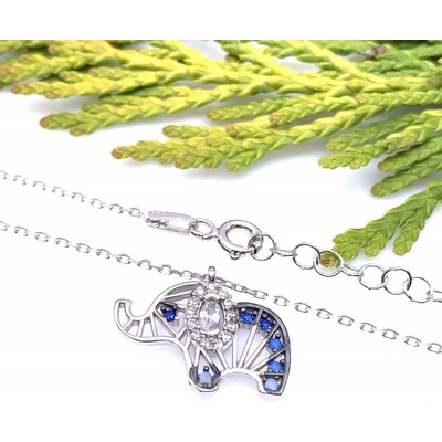 Jan Kos jewellery Stříbrný řetízek s přívěskem 12123712