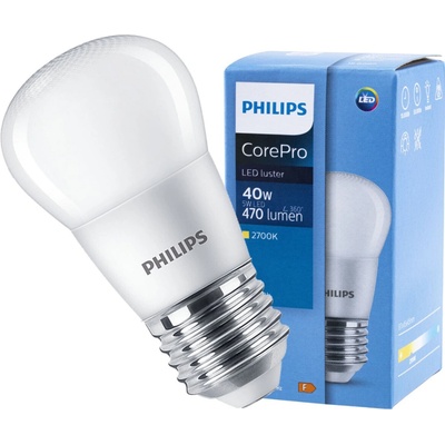 Philips LED žiarovka E27 5W 40W 470lm 2700K teplá žiarovka
