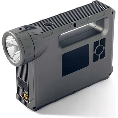 Choetech Multi-Function Power Bank with Jump Starter and Compressor 8000mAh - качествена външна батерия 8800mAh, фенер, JumpStarter и компресор за автомобил (черен)