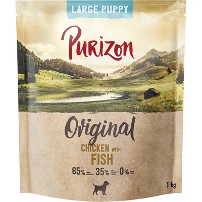 Purizon Large Puppy kuře & ryba bez obilovin 4 x 1 kg
