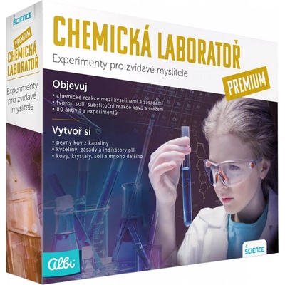 Albi Chemická laboratoř Premium – Zboží Dáma