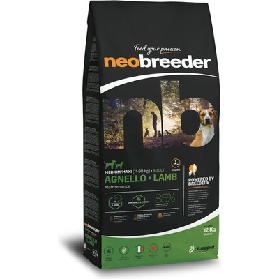 Alleva NEO BREEDER кучешка храна за възрастни средни и големи породи агнешко 12 кг