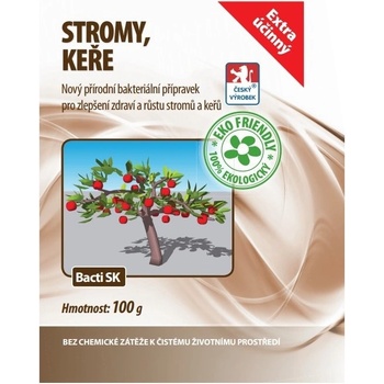 Baktoma Stimulátor zdraví rostlin pro stromy a keře Bacti SK 100 g