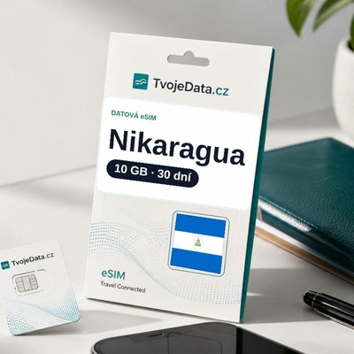 eSIM Nikaragua 10 GB / 29 dní