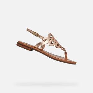 Geox Златни дамски сандали Geox Sozy S Geox | Zlaten | ЖЕНИ | 35