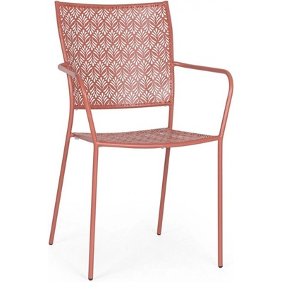 Bizzotto Градински стол LIZETTE 54x55x89 cm. роза (0802965)