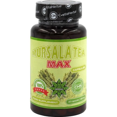 Cvetita Herbal Mursala Tea Max, 300 mg, 30 капсули, Cvetita Herbal