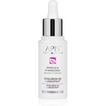 APIS NATURAL COSMETICS Hyaluron 4D + Lingostem хидратираща емулсия 30ml