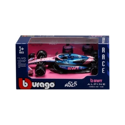 Bburago ModelBOLID F1 BWT Alpine Team A525 2025 Pierre Gasly 18-38257 (Hračka) 1:43