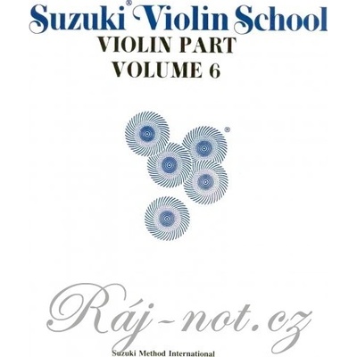 SUZUKI VIOLIN SCHOOL 6 - husle