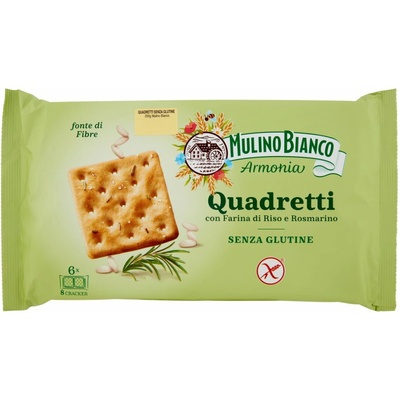 Mulino Bianco bezlepkové ryžové krekry s rozmarínom 198g