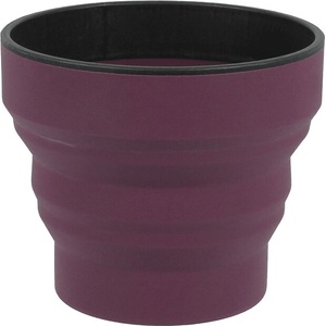 LIFEVENTURE Силиконова сгъваема чаша Ellipse Flexi Mug 350ml, лилава (TO.75734)