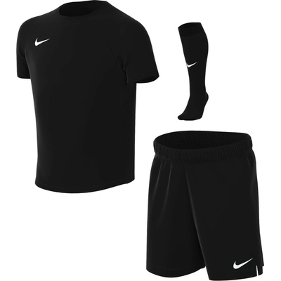 Nike DRI-FIT PARK VIII KIT SET JR Černá Bílá