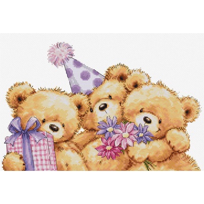 Luca-S Три парти мечета - гоблен по схема b1411