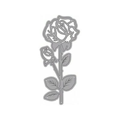 Wiler Vyřezávací šablona Růže 1 ks – Zboží Dáma