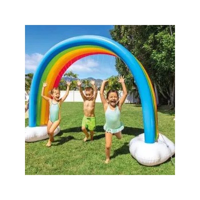 Intex Детска надуваема пръскалка intex, Дъга, 300 х 109 х 180, Многоцветна, 756597
