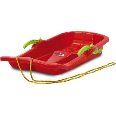 Snow Play boby Karol 80 cm červené s brzdami