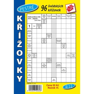 Pestré křížovky 4/2022 - Telpres