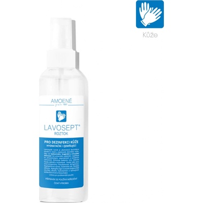 Amoené Lavosept roztok na dezinfekciu kože Trnka rozprašovač 200 ml